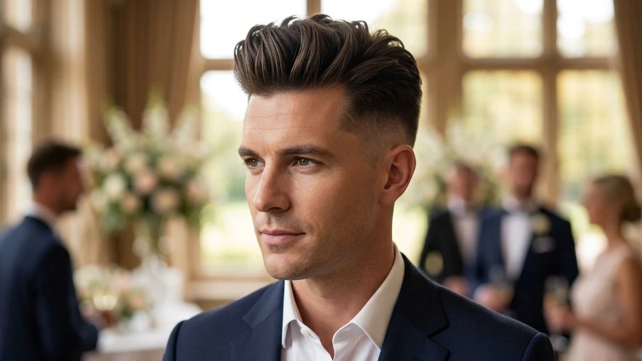 4. The Pompadour Formal Style