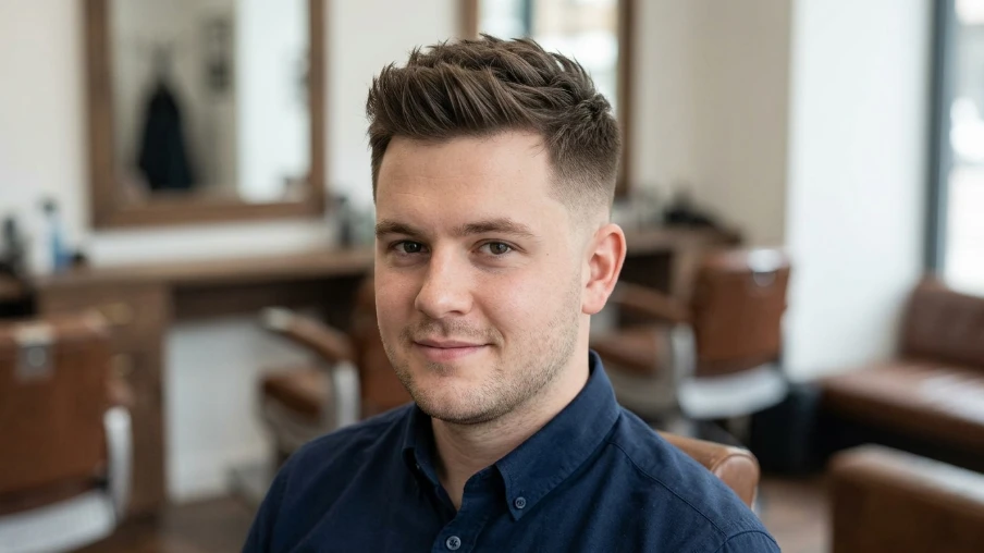 Short Back and Sides with Textured Top