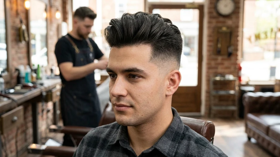 Fade Haircut for Thick Hair