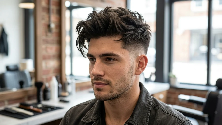 Quiff Hairstyle for Thick Hair