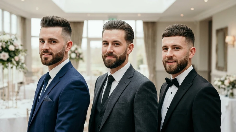 Beard and Hairstyle Combination