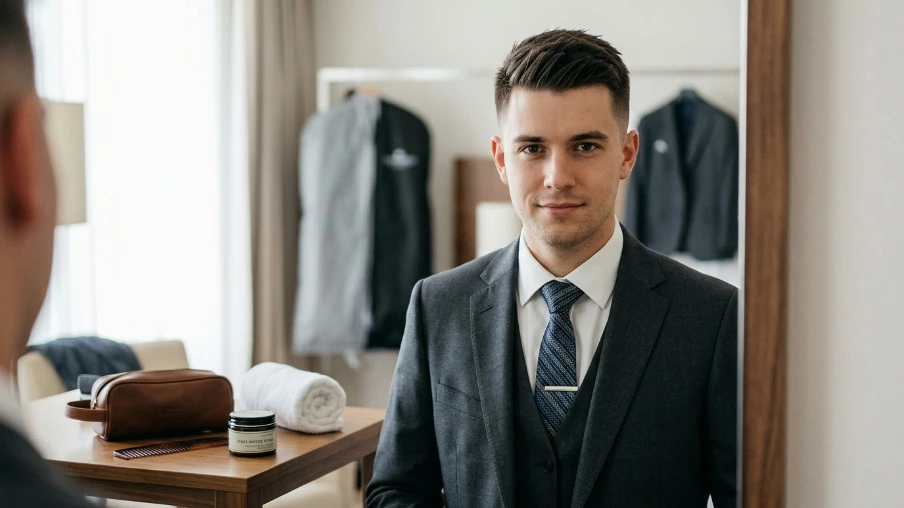 Professional Wedding Hairstyle: The Crew Cut